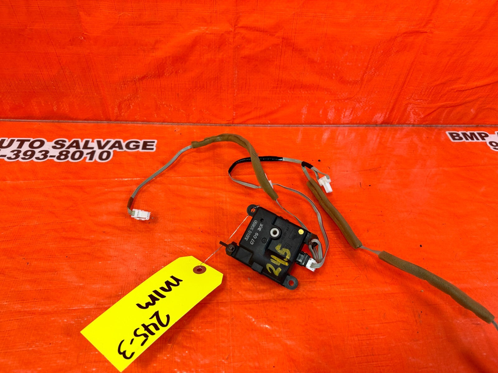 08 15 INFINITI G37 Q60   HEATER SERVO MOTOR FLAP VENTILATION VALVE   OEM #2454