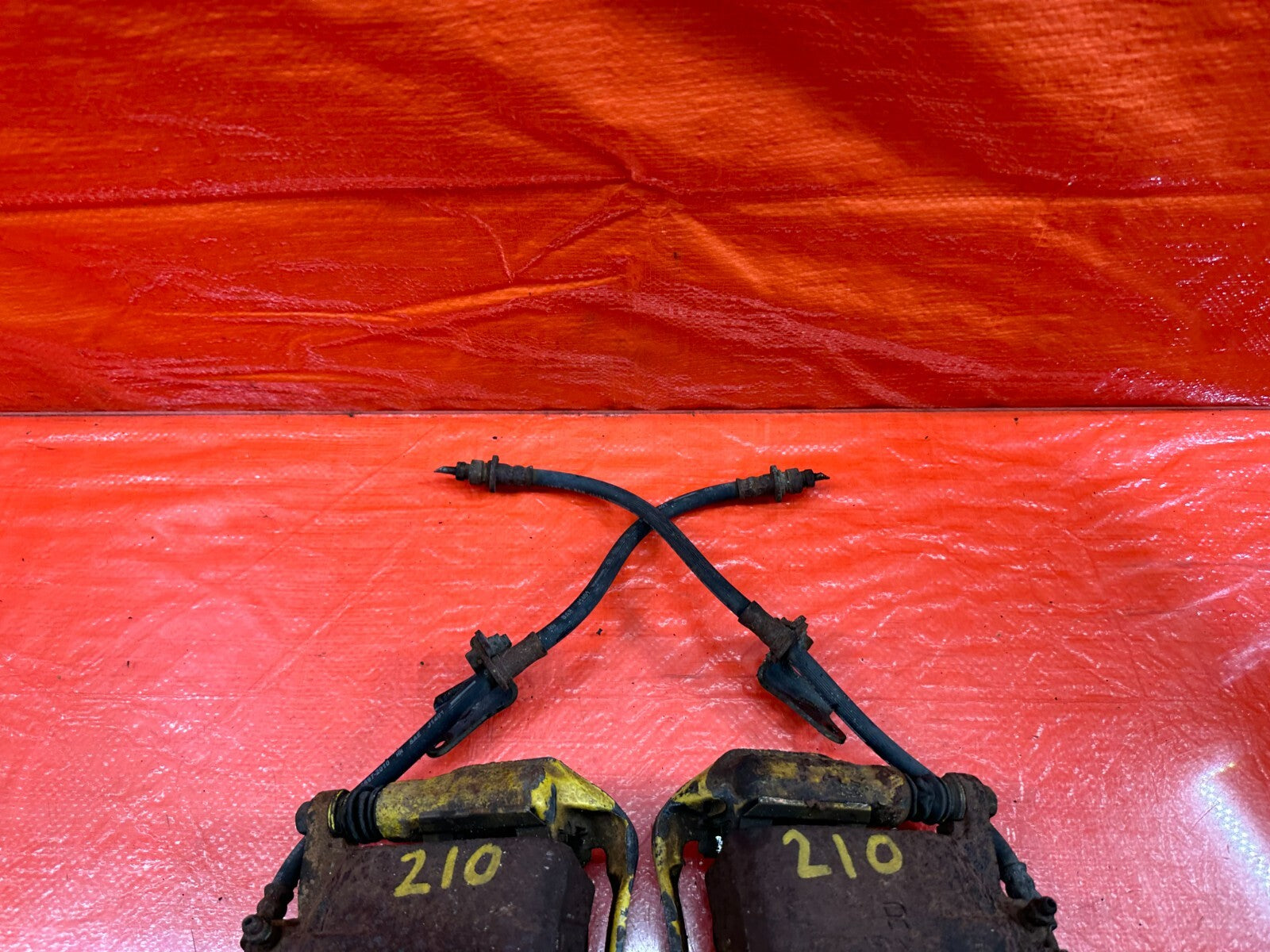 97 01 HONDA PRELUDE   BASE   FRONT BRAKE CALIPERS LEFT & RIGHT   OEM FACTORY 2108