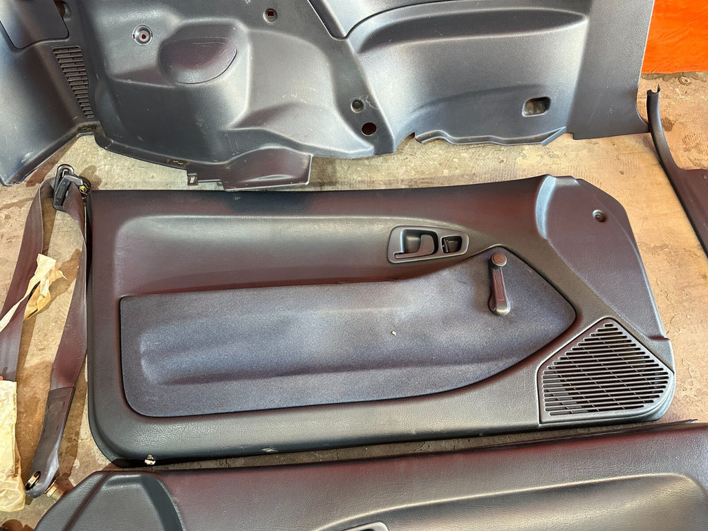 92 95 HONDA CIVIC HATCHBACK EG BLUE INTERIOR CONVERSION SEATS DOOR PANELS DASH20