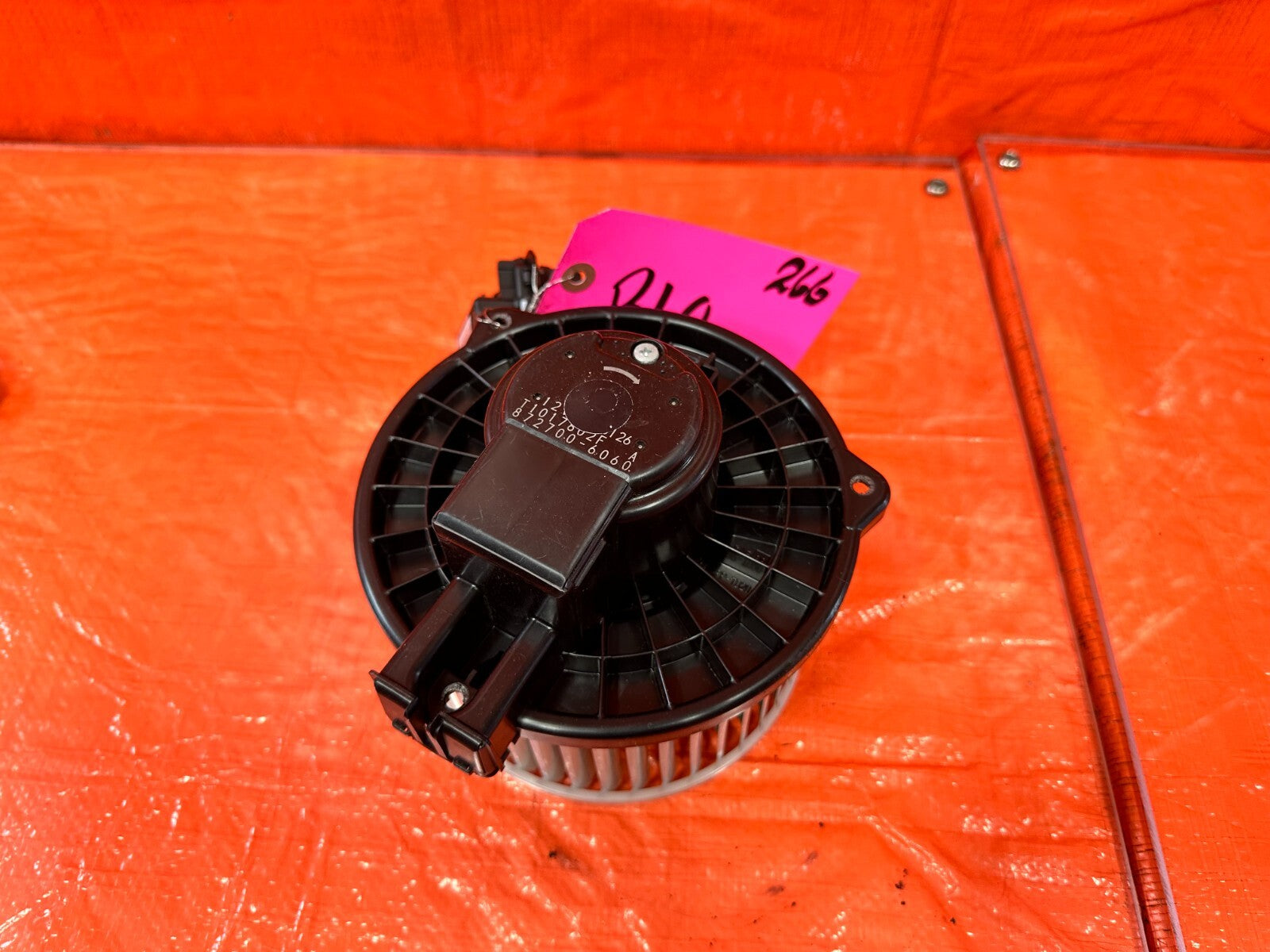 15 20 SUBARU WRX & STI HVAC AIR CONDITIONING AC BLOWER MOTOR & RESISTOR OEM #2667