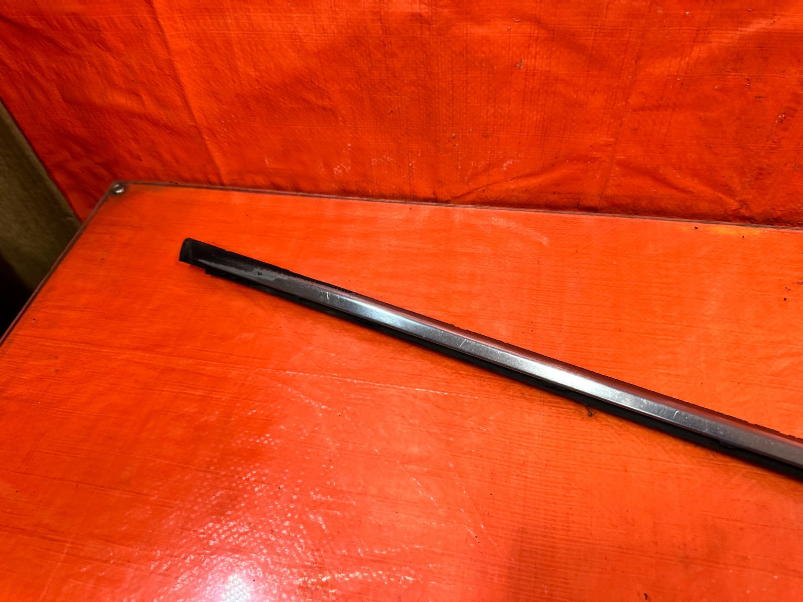 92 95 HONDA CIVIC   2D COUPE PASSENGER RIGHT EXTERIOR WINDOW GLASS TRIM OEM 3277