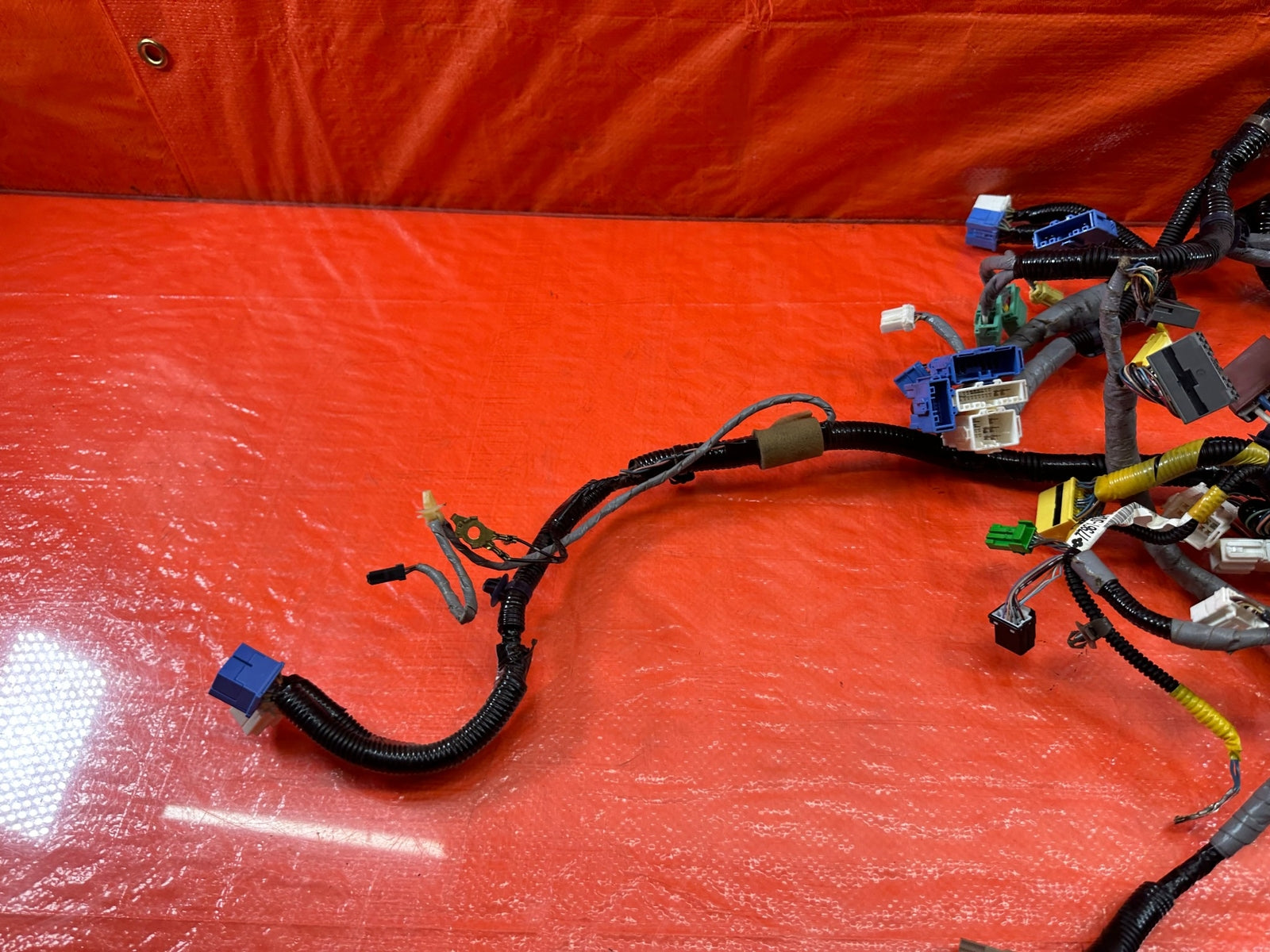 2008 08 HONDA CIVIC SI SEDAN DASHBOARD DASH INSTRUMENT CLUSTER WIRE HARNESS #2039