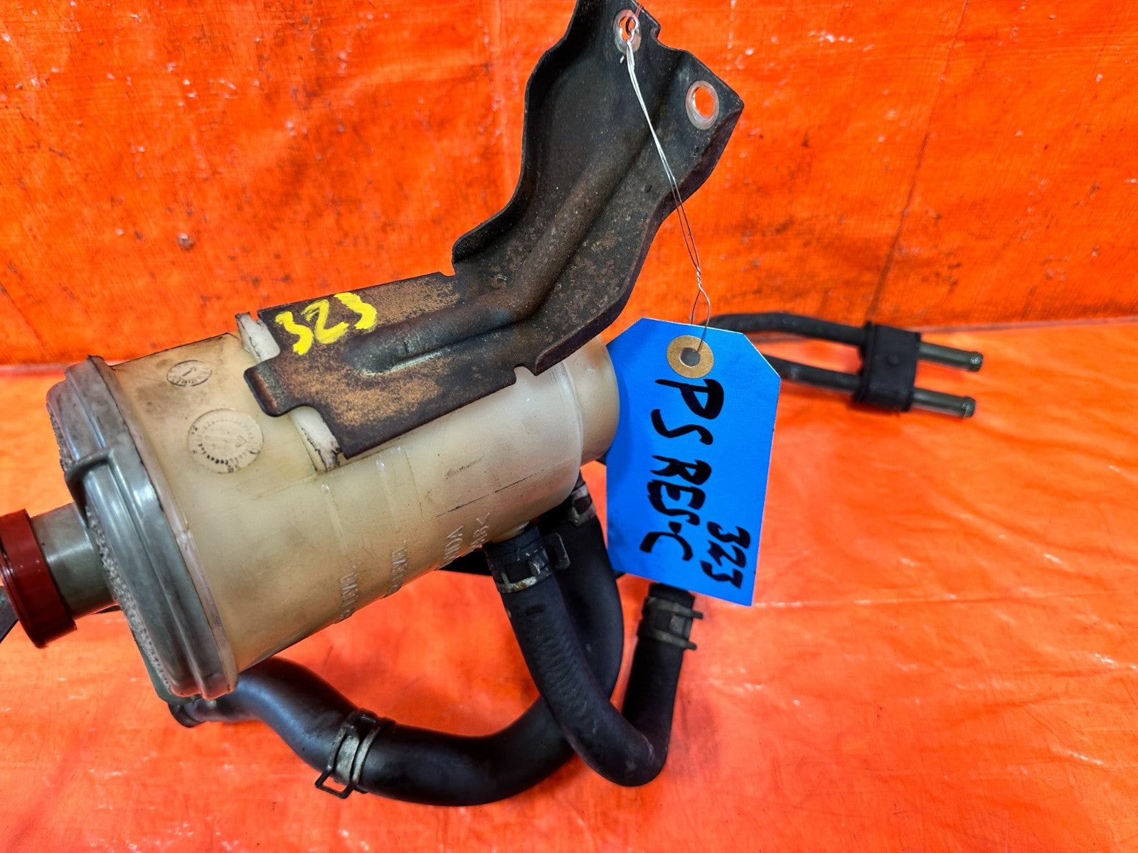 97 01 HONDA PRELUDE   POWER STEERING LINES W/ RESERVOIR TANK COMPLETE OEM #3234