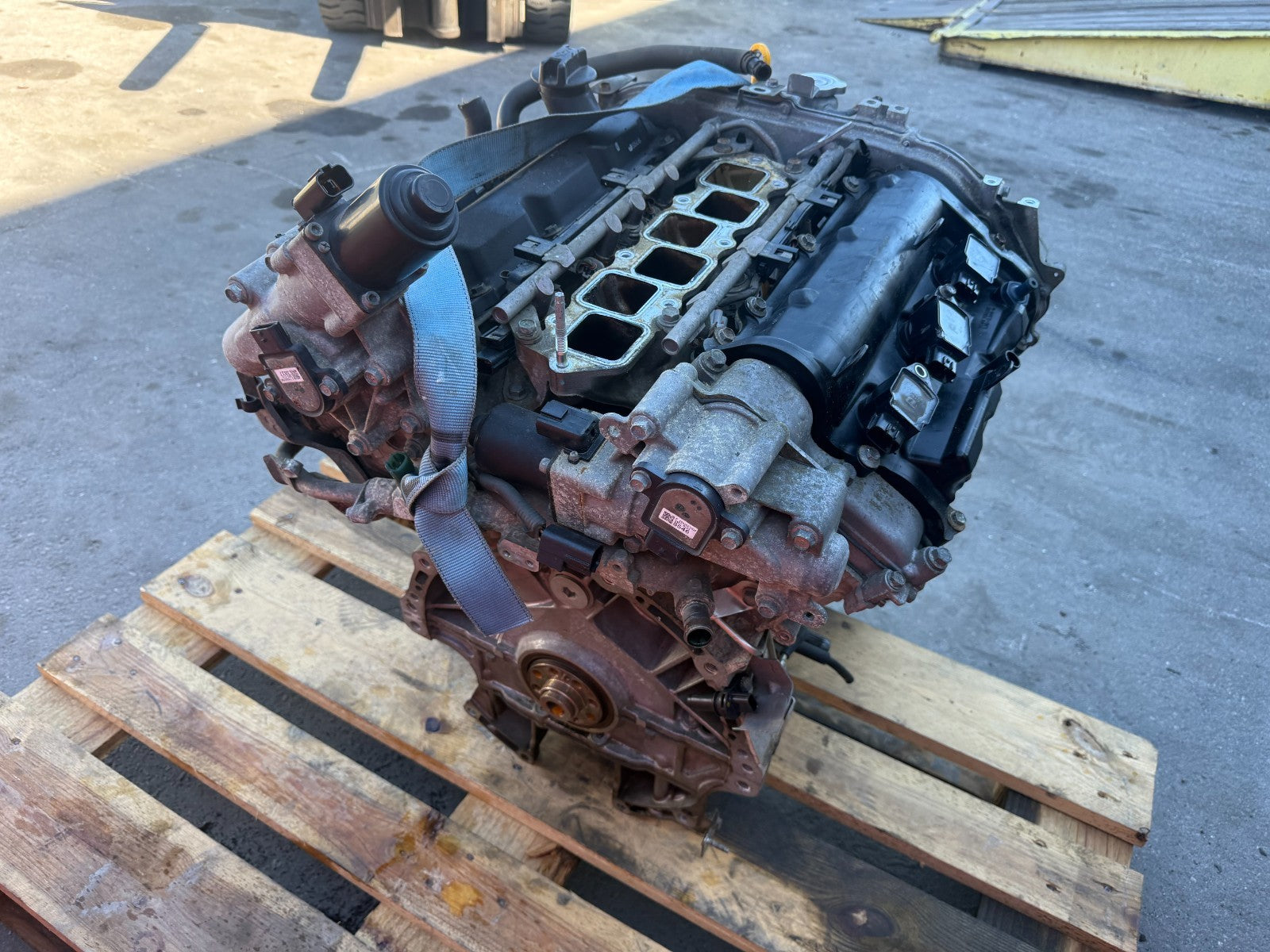 14 15 INFINITI Q50   3.7L VQ37   AWD ALL WHEEL DRIVE   ENGINE MOTOR LONG BLOCK9