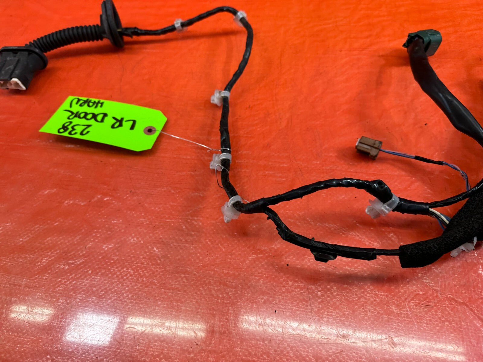 2012 12 INFINITI G37 SEDAN   LEFT REAR DOOR WIRING HARNESS WIRE LOOM OEM 2383