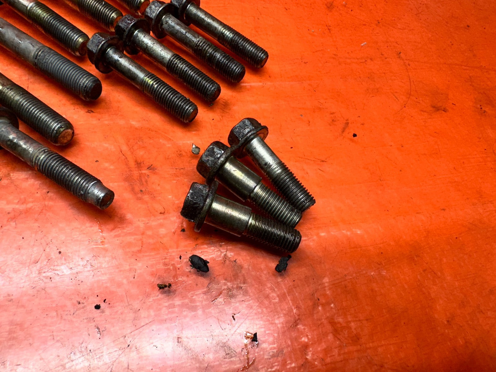 04-08 ACURA TSX 4D 2.4L K24A2 AUTOMATIC TRANSMISSION BELL HOUSING BOLTS #3424