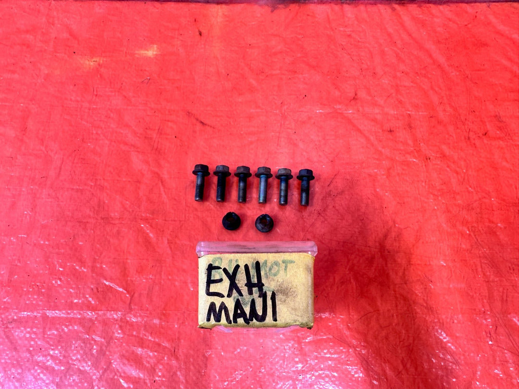 94 01 ACURA INTEGRA   B16 B17 B18 B20   EXHAUST MANIFOLD BOLTS  OEM FACTORY #3090