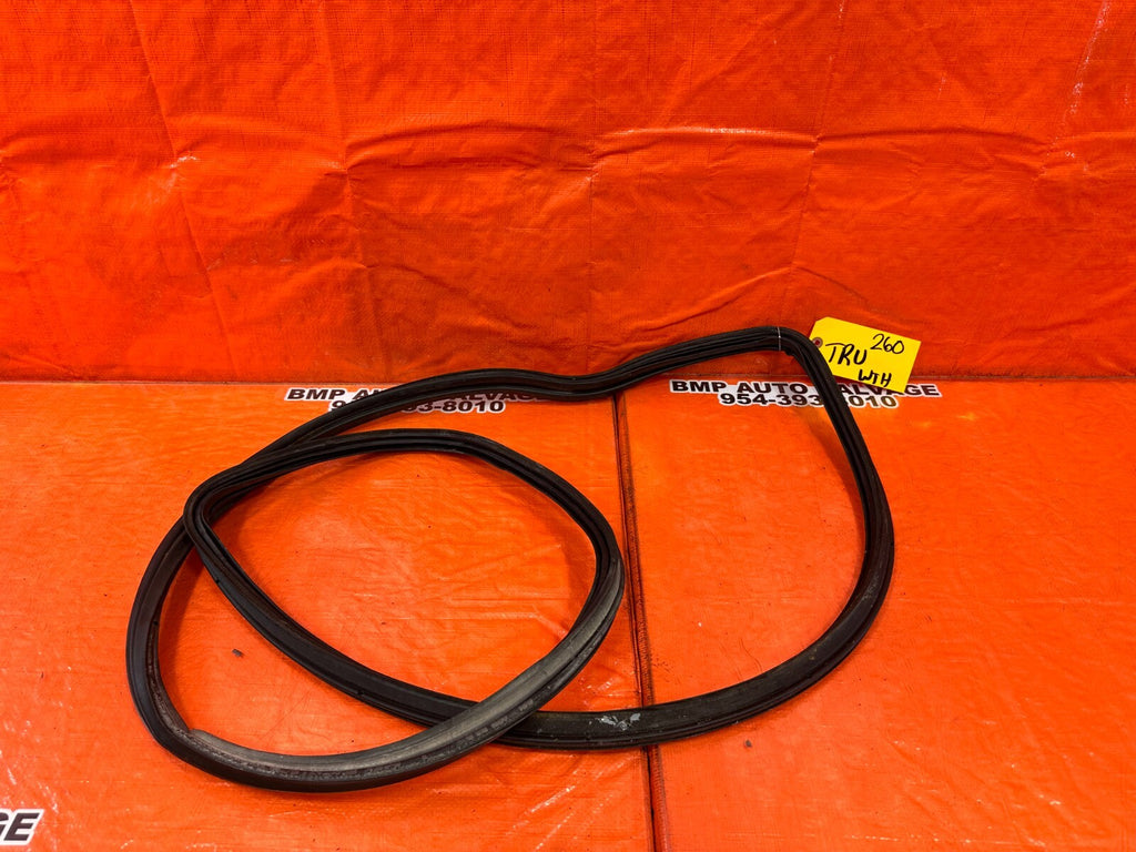 07 11 HONDA CIVIC SI SEDAN TRUNK WEATHER STRIP TRIM GASKET LINER LINING OEM #2600