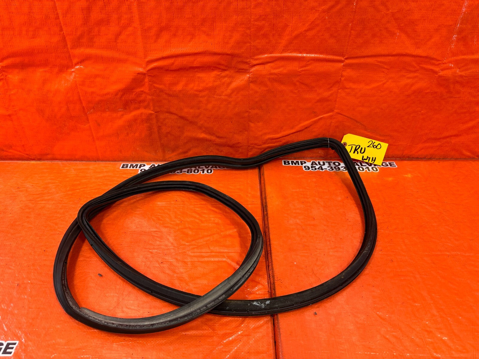 07 11 HONDA CIVIC SI SEDAN TRUNK WEATHER STRIP TRIM GASKET LINER LINING OEM #2600