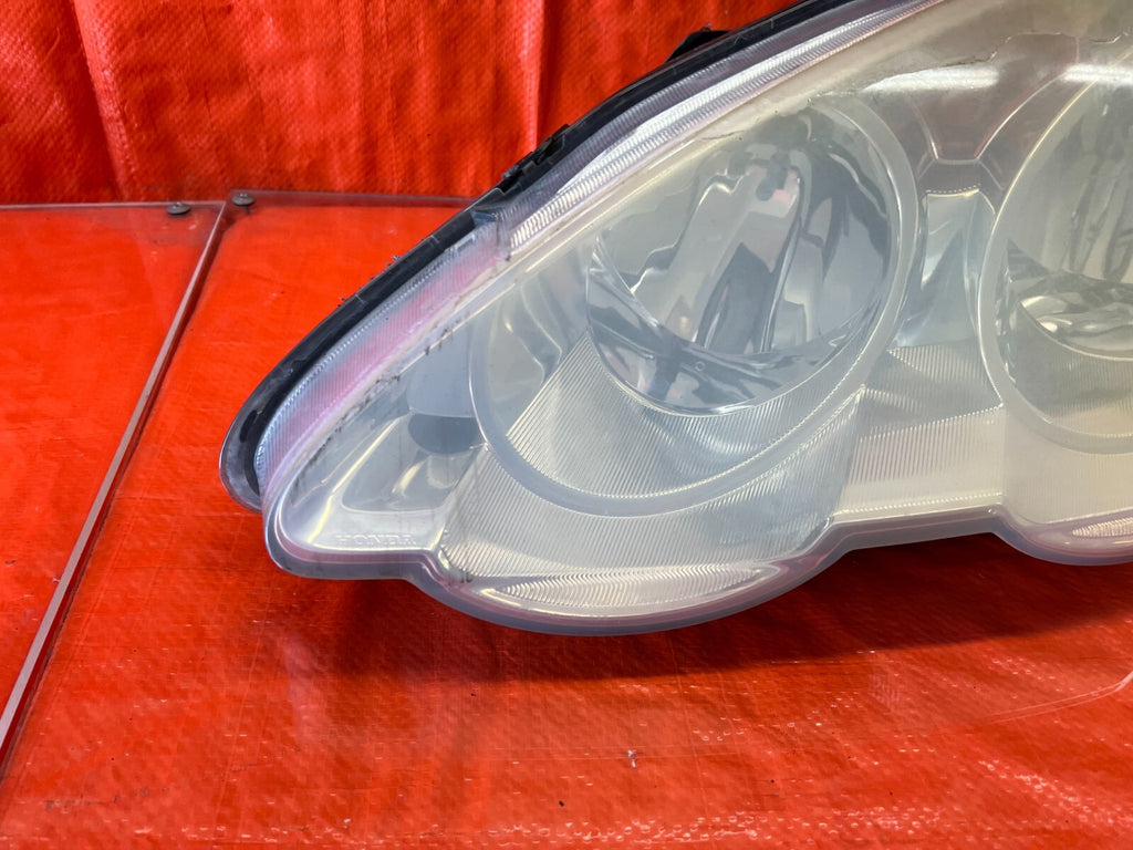 02 04 ACURA RSX   HEADLIGHT HEADLAMP   DRIVER LEFT SIDE   OEM FACTORY #1224