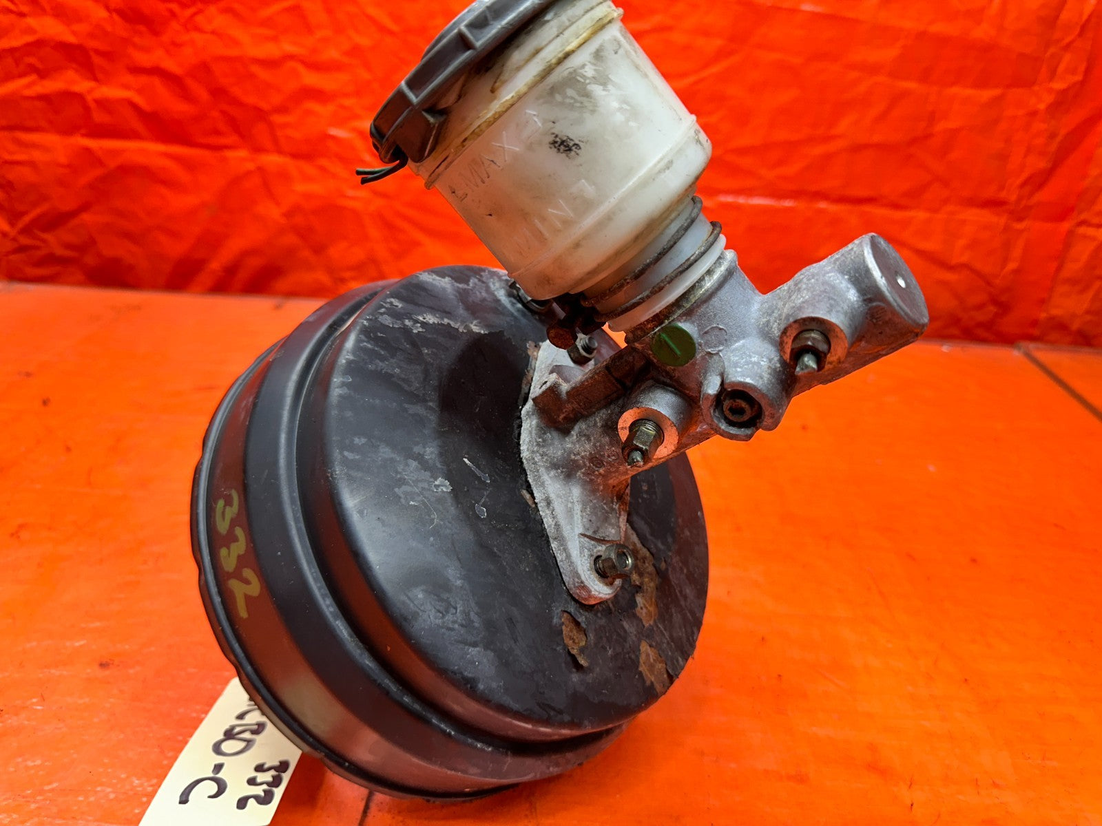 92 96 HONDA PRELUDE BRAKE BOOSTER MASTER CYLINDER OEM #3328