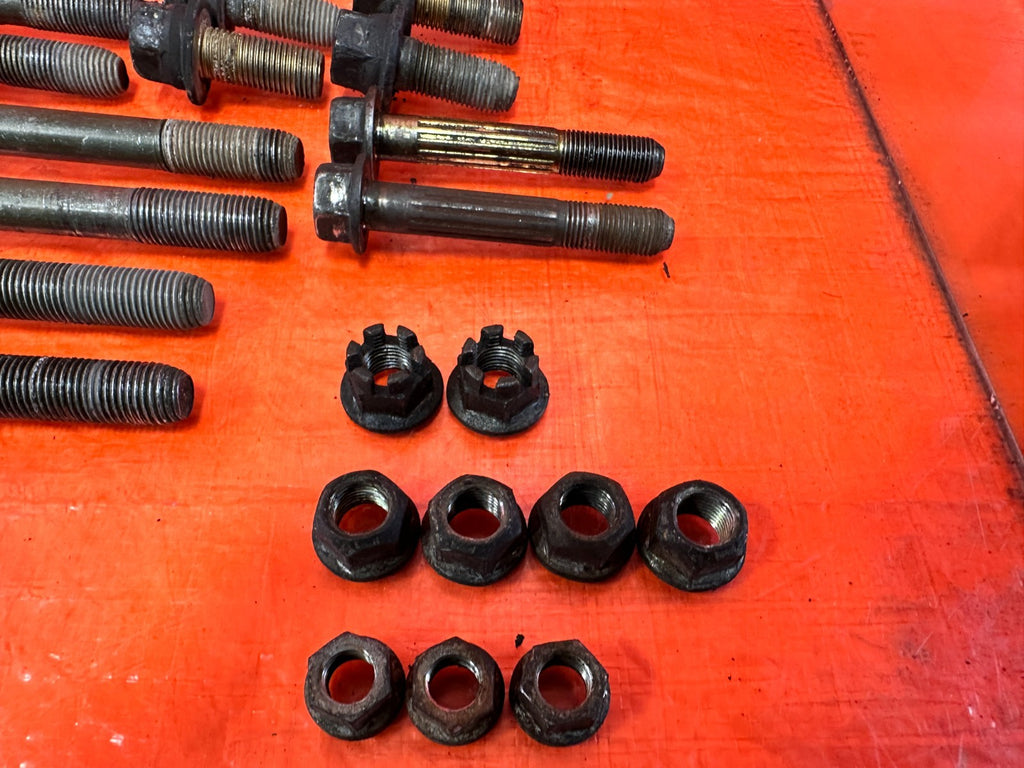 92 95 HONDA CIVIC   FRONT SUBFRAME CROSSMEMBER K FRAME BOLTS   OEM #3263