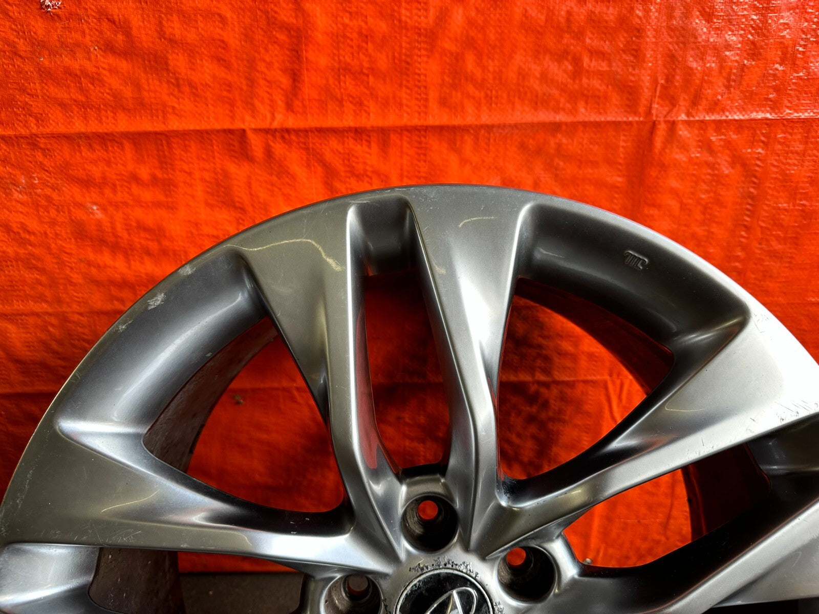 13 16 HYUNDAI GENESIS COUPE  REAR WHEEL RIM 19x8.5 +32   OEM FACTORY #2891