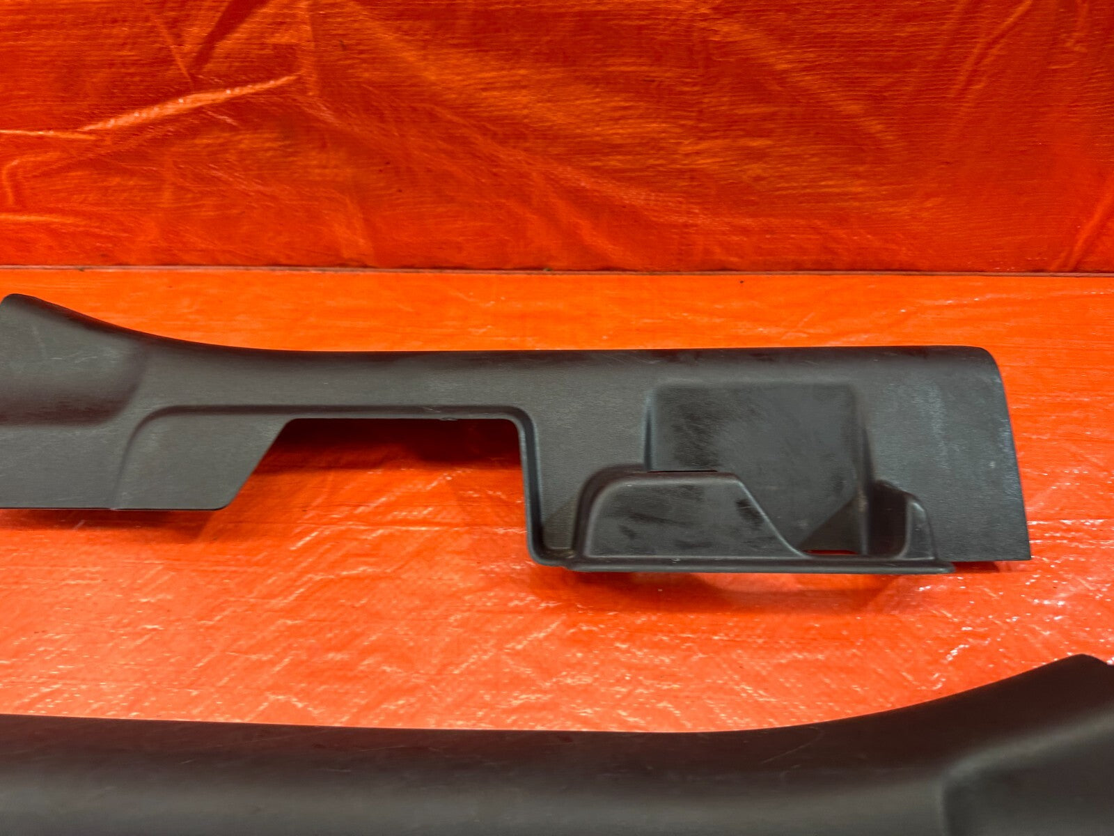 08 15 LANCER EVOLUTION X EVO 10   LEFT AND RIGHT FLOOR PILLARS SCUFF PLATES #2149