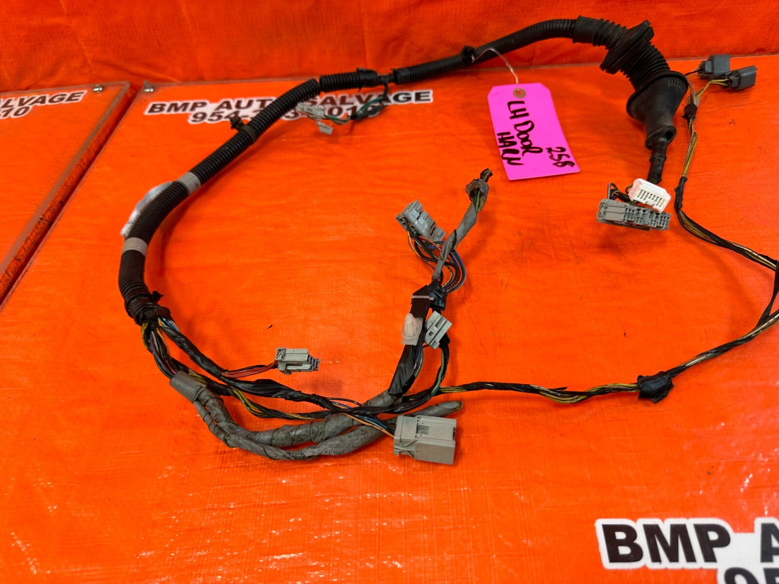 02 05 HONDA CIVIC SI EP3 HATCH DRIVER LEFT DOOR WIRING HARNESS WIRE LOOM OEM 2588