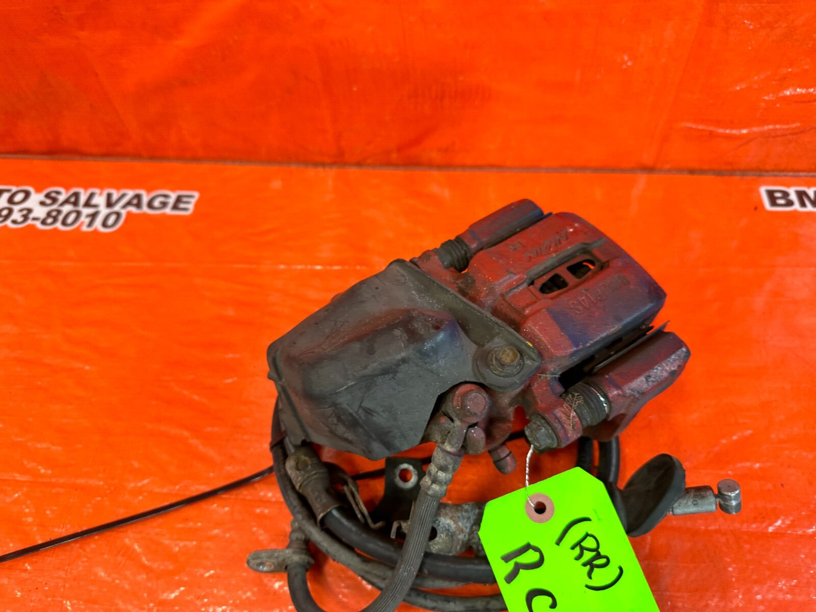 92 01 HONDA PRELUDE   BRAKE CALIPER   PASSENGER RIGHT REAR   OEM FACTORY #2597