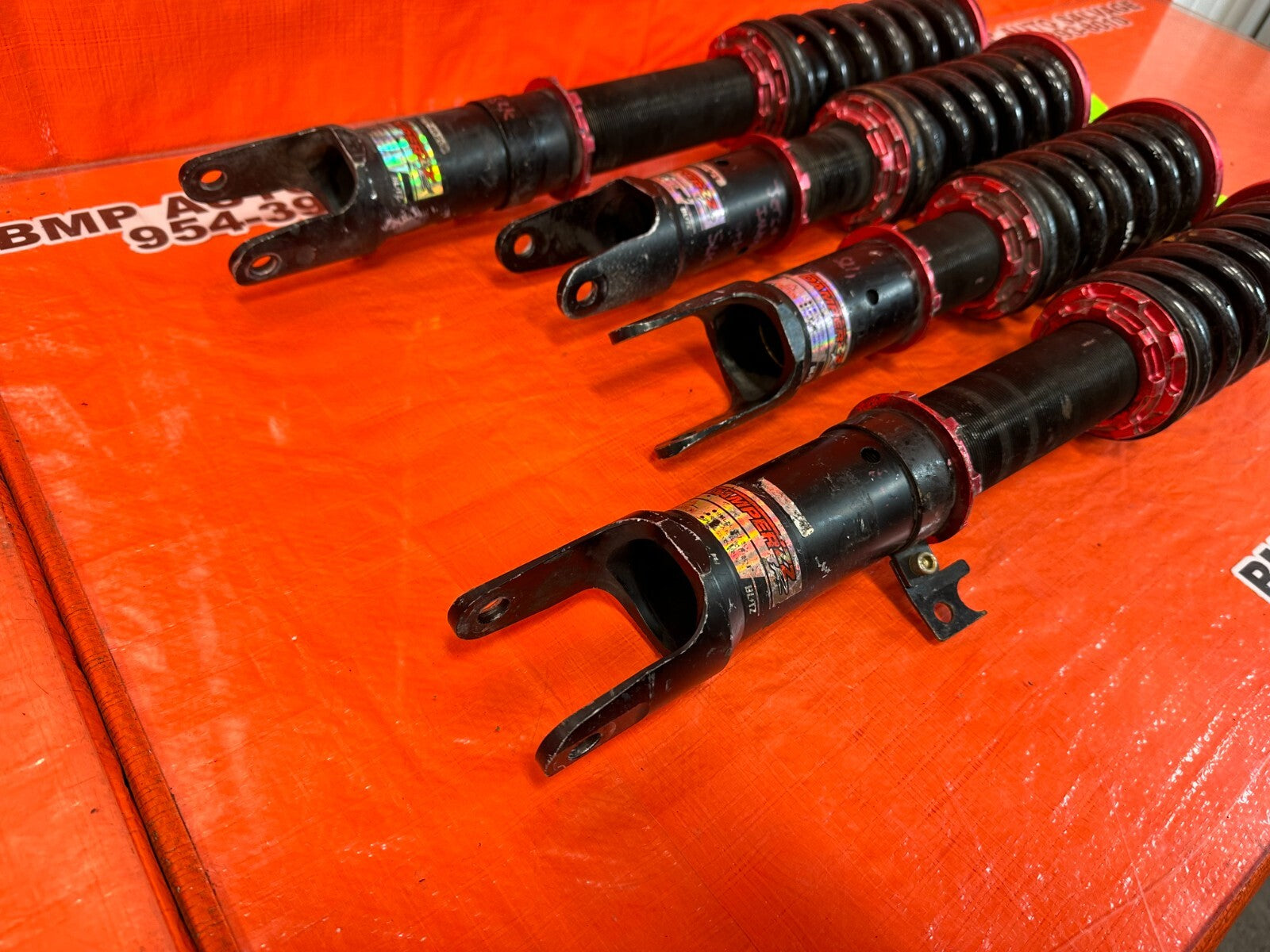 00 09 HONDA S2000   BLITZ DAMPER ZZ R   32 STAGE ADJUSTABLE COILOVERS   #S2K7