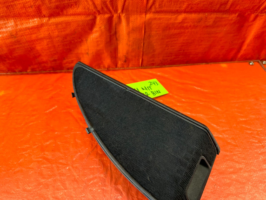 88 89 HONDA CRX DX   PASSENGER RIGHT REAR CARGO STORAGE COMPARTMENT OEM #2434