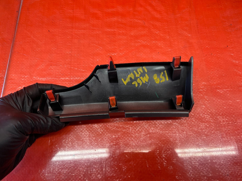 09 10 ACURA TSX   INTERIOR DASH / CENTER CONSOLE TRIM   INNER LEFT   OEM #1587