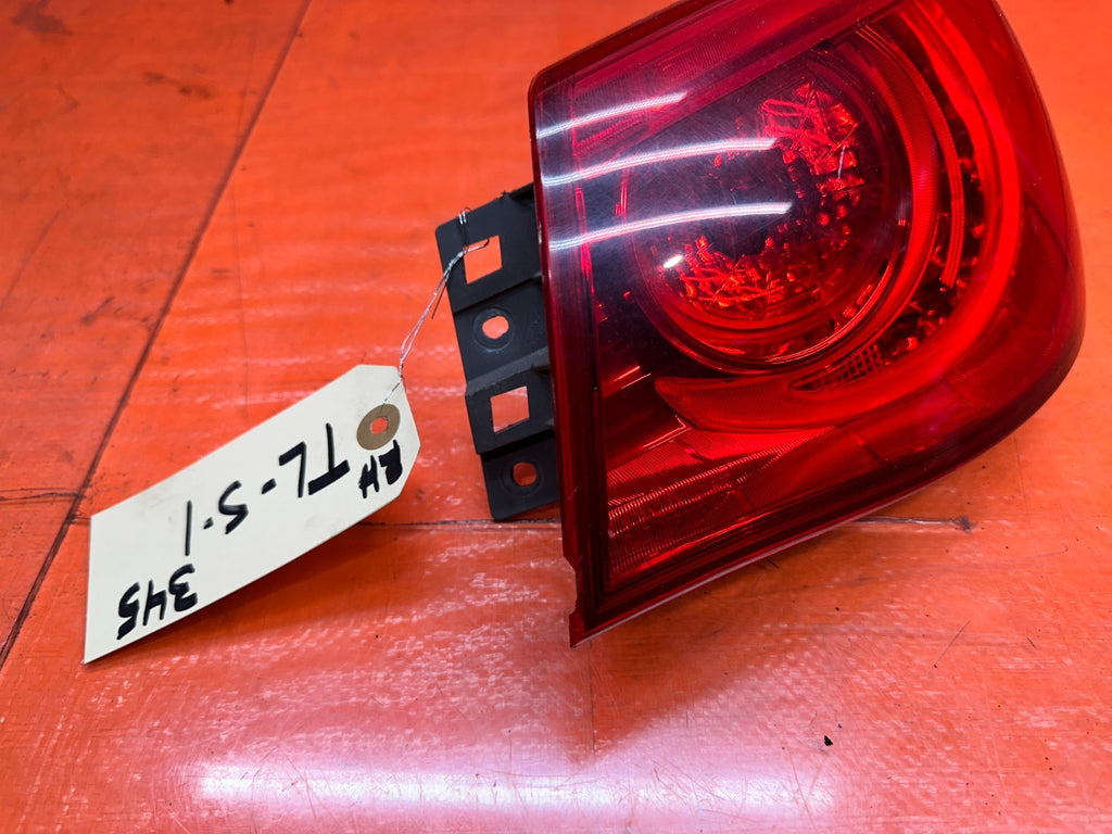 14-15 INFINITI Q50 3.7L AWD PASSENGER RIGHT OUTER QUARTER TAIL LIGHT LAMP OEM #35
