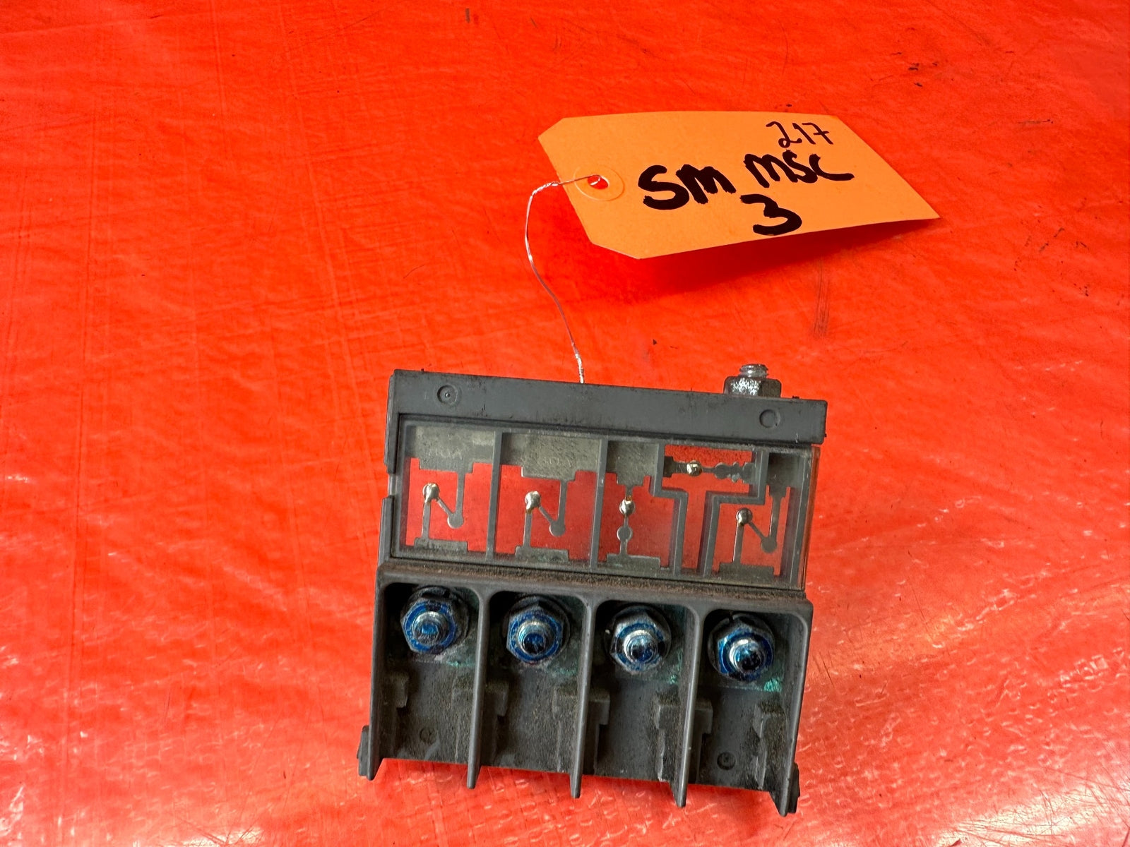 08 15 LANCER EVOLUTION X EVO 10   BATTERY FUSE BLOCK TERMINAL   OEM FACTORY #2175