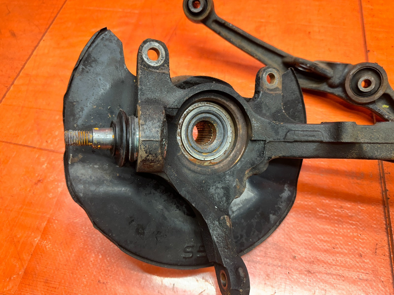 97 01 HONDA PRELUDE 2.2L RIGHT PASSENGER FRONT KNUCKLE SPINDLE CONTROL ARM #33611
