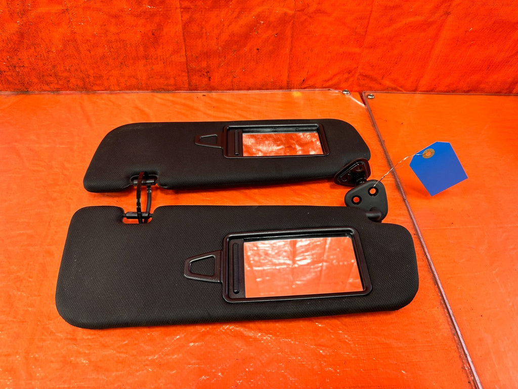 13 16 HYUNDAI GENESIS COUPE 3.8L   LEFT AND RIGHT SUN VISORS PAIR SET   OEM #3188
