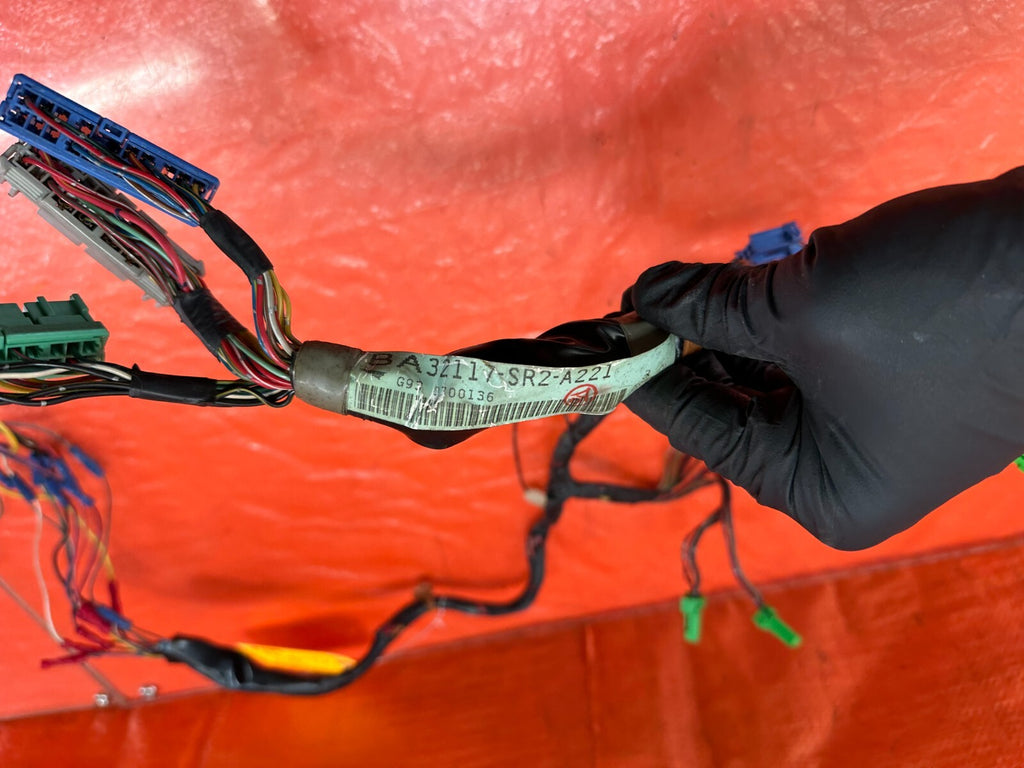 1994 94 HONDA DEL SOL SI  INSTRUMENT GAUGE CLUSTER WIRING HARNESS WIRE LOOM 2276