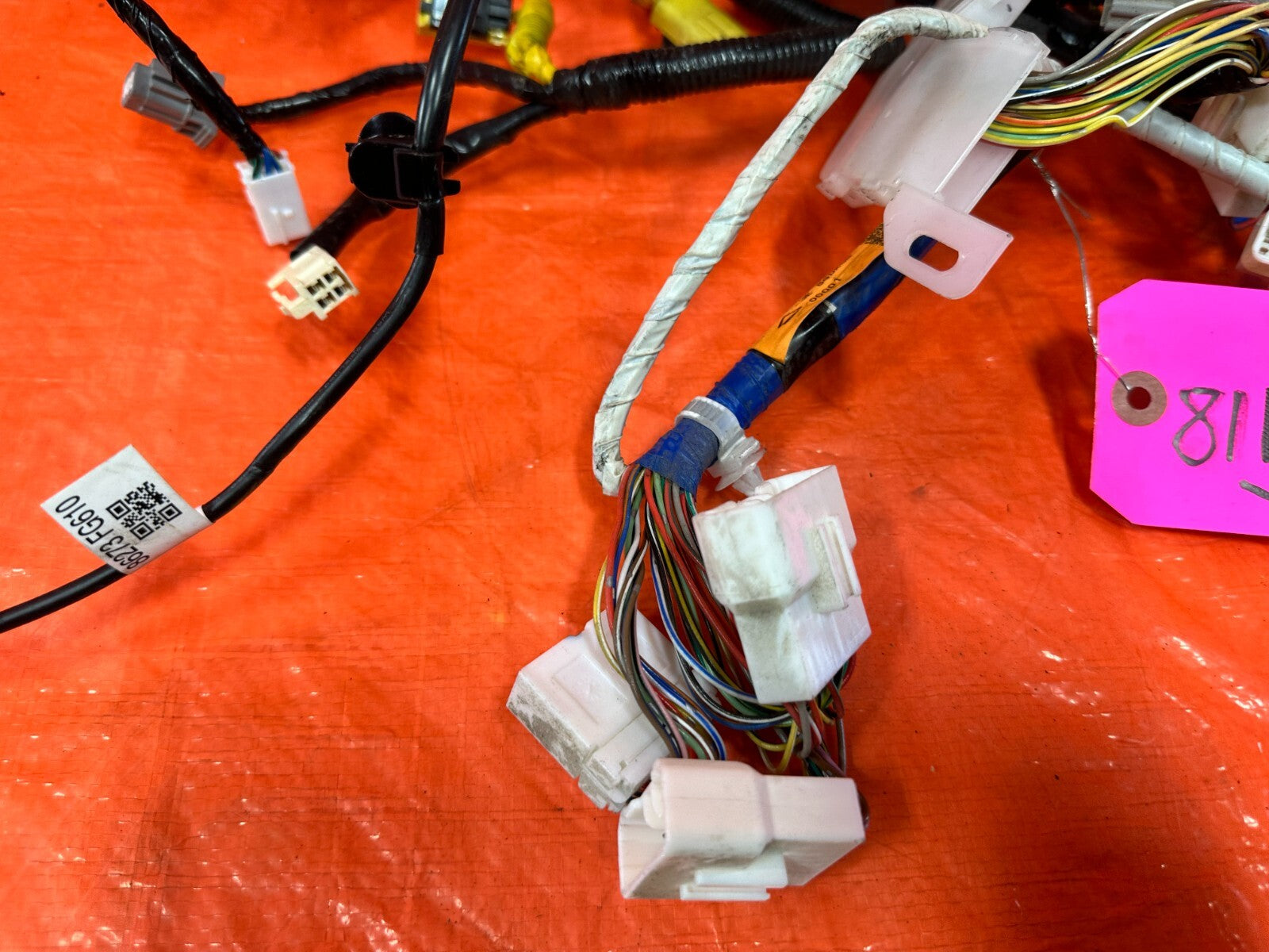 2013 13 SUBARU WRX STI WAGON   EJ257 RIGHT INTERIOR WIRE HARNESS WIRING LOOM 2837