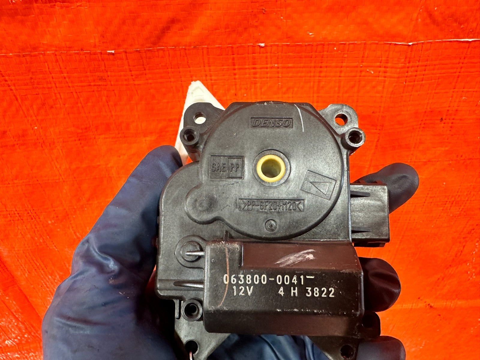 04 08 ACURA TSX   HEATER BLEND DOOR ACTUATOR MOTOR   063800 0041   OEM #3043