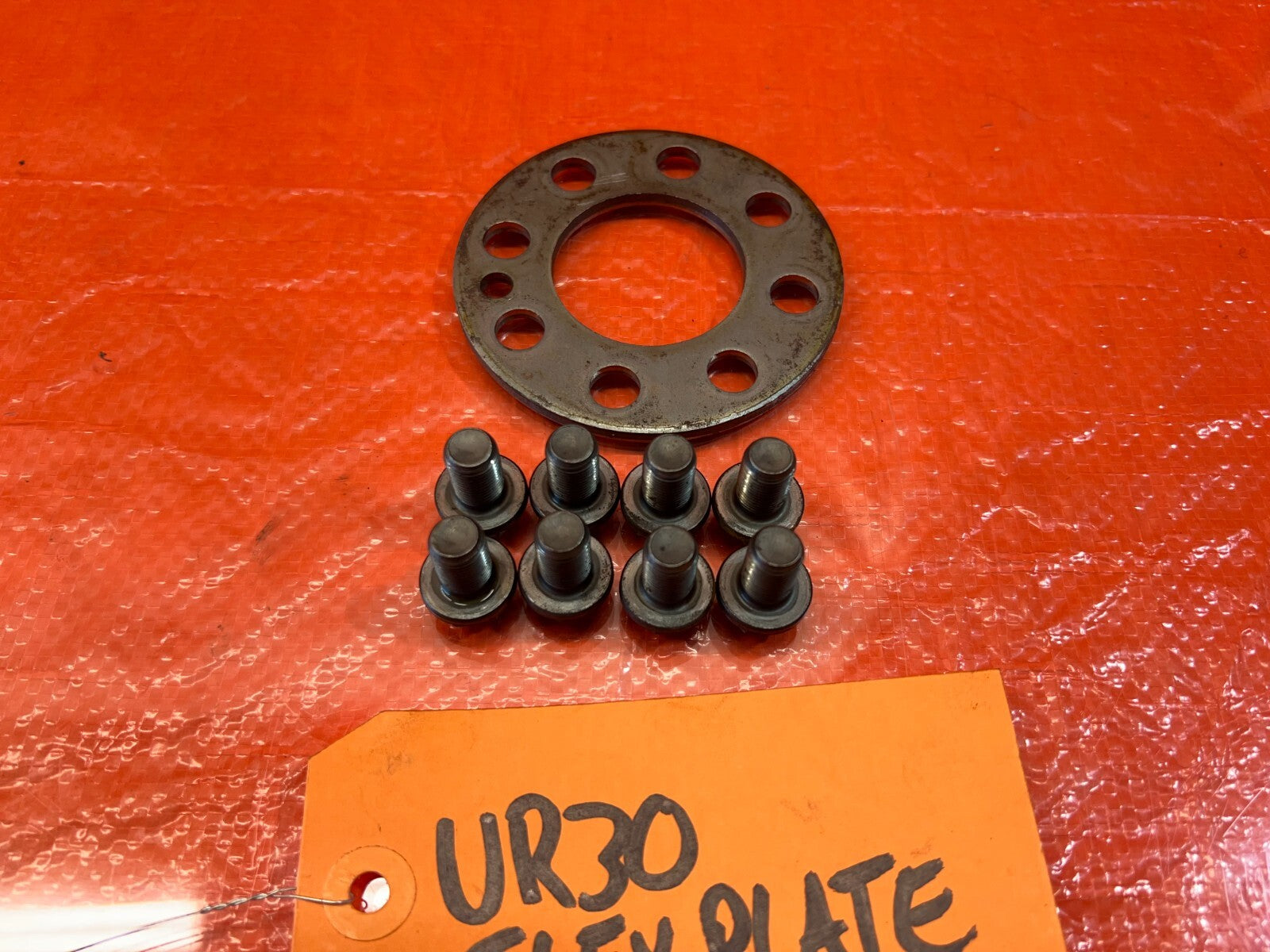 16 19 INFINITI Q50 & 16 18 Q60 3.0L   AUTOMATIC FLYWHEEL BOLT SET W/ FLEX PLATE3