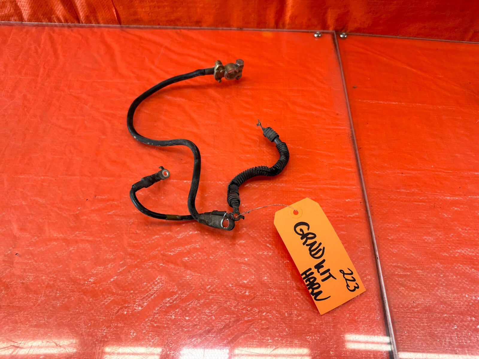 06 11 HONDA CIVIC SI K20Z3 GROUND KIT   BATTERY TERMINAL W/ BOTH GROUNDS OEM 2230