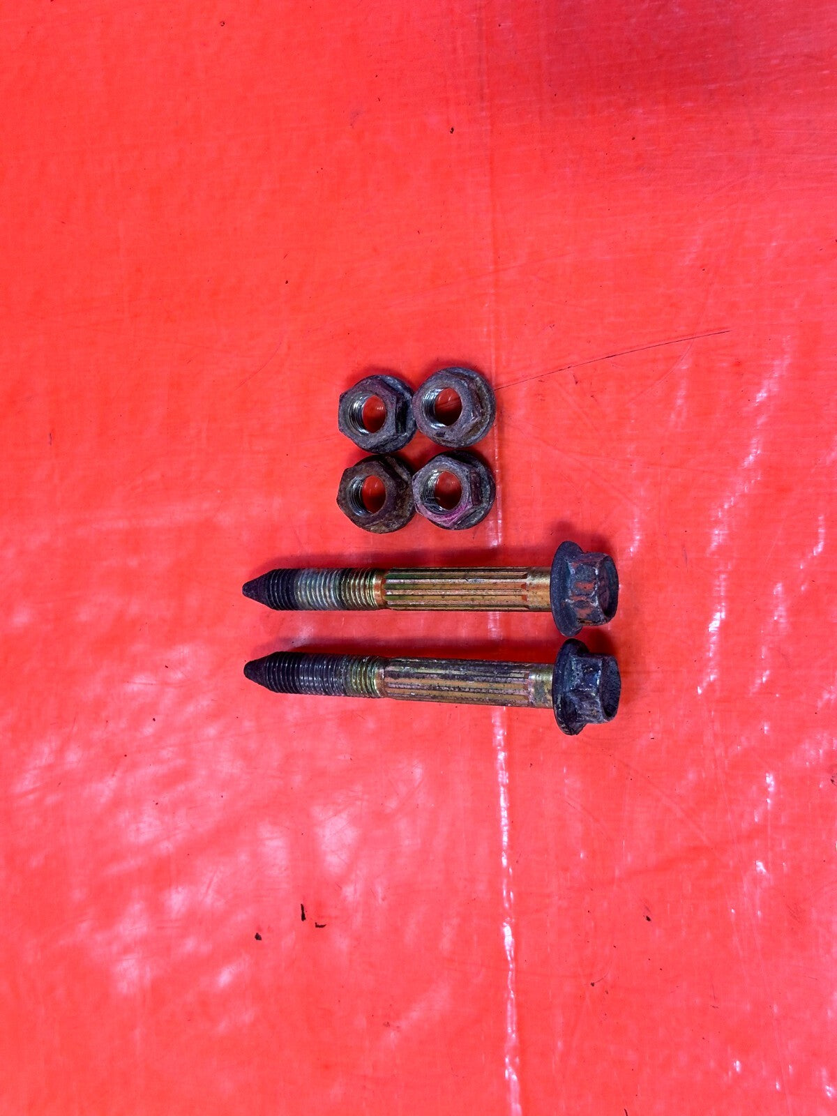 96 00 HONDA CIVIC   AUTOMATIC LOWER TRANSMISSION BRACKET BOLTS OEM 2873