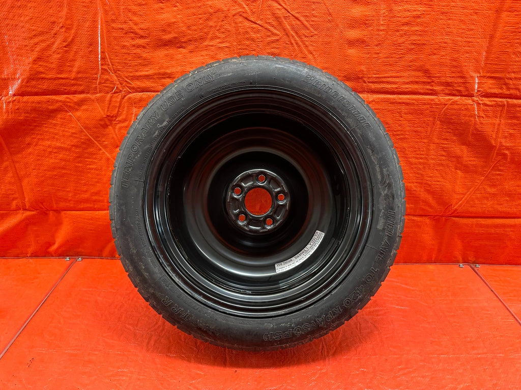 08 15 LANCER EVOLUTION X EVO 10   EMERGENCY SPARE BACK UP TIRE WHEEL RIM OEM 20611