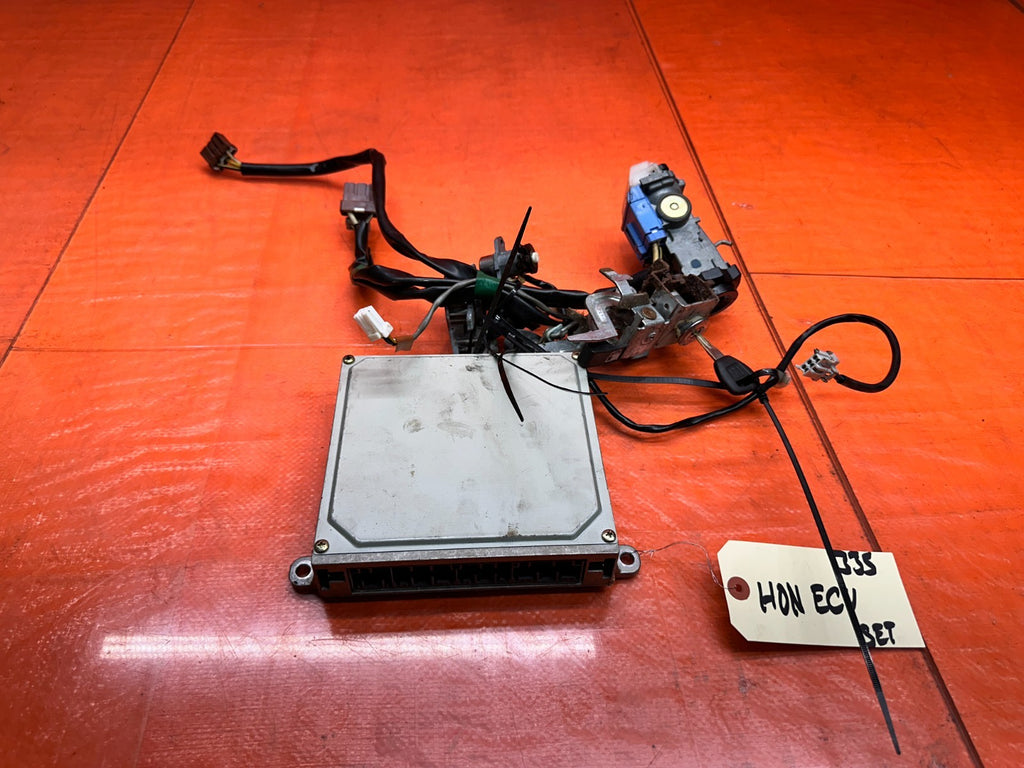97 01 HONDA PRELUDE 2.2L ECU IMMOBILIZER IGNITION SWITCH CYLINDER LOCKS OEM #3350