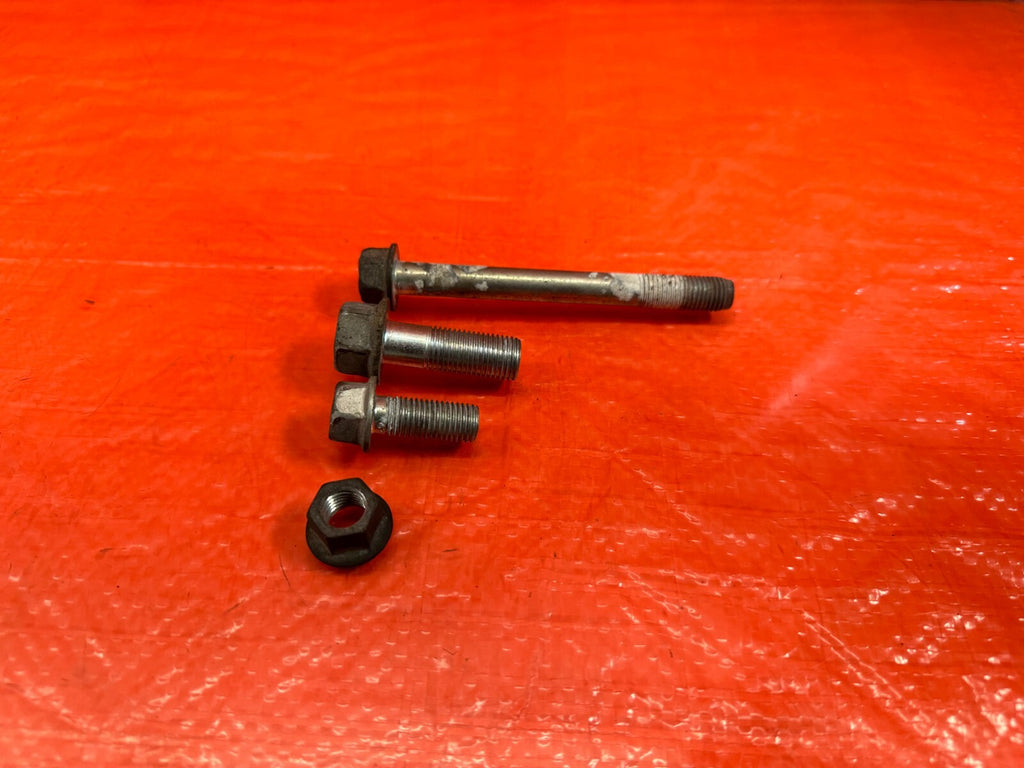 09 12 LANCER EVOLUTION X EVO 10 4B11T REAR MOTOR MOUNT BOLTS HARDWARE   OEM #2140