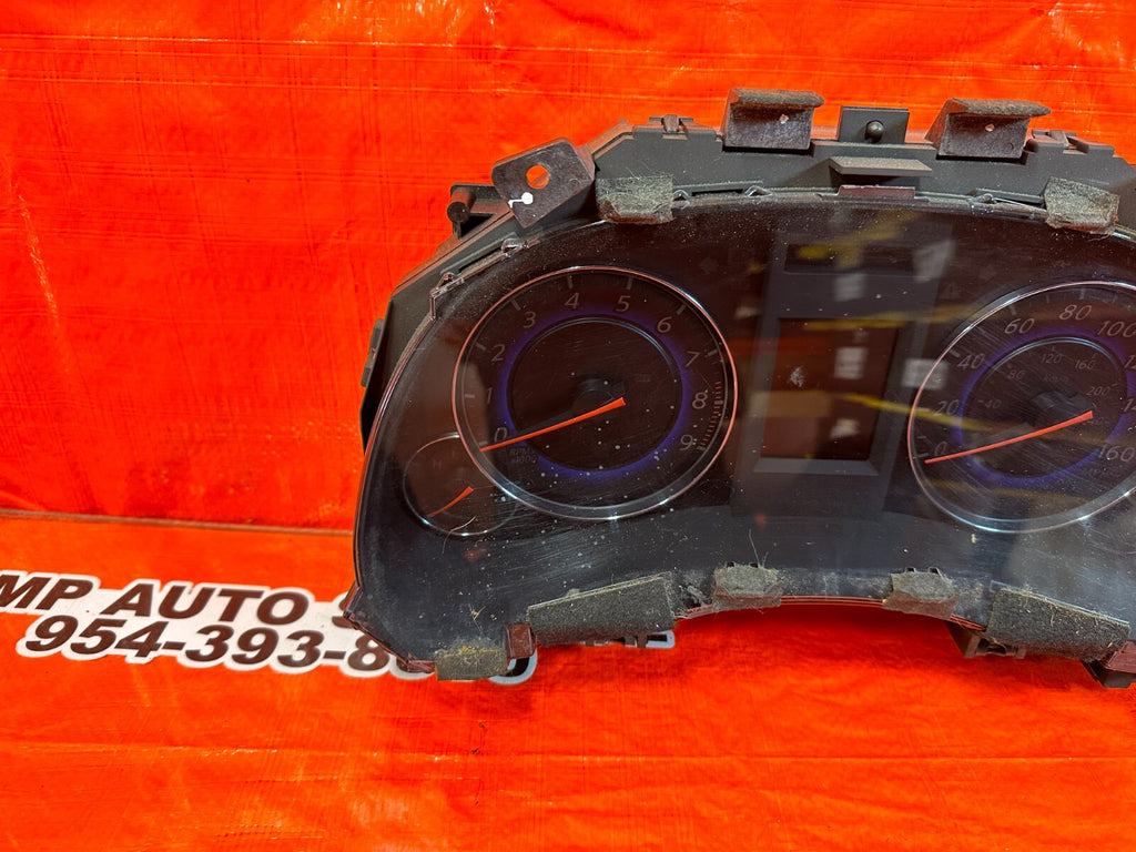 2008 INFINTI G37 COUPE S SPORT 6 SPEED MANUAL   INSTRUMENT GAUGE CLUSTER OEM 2486