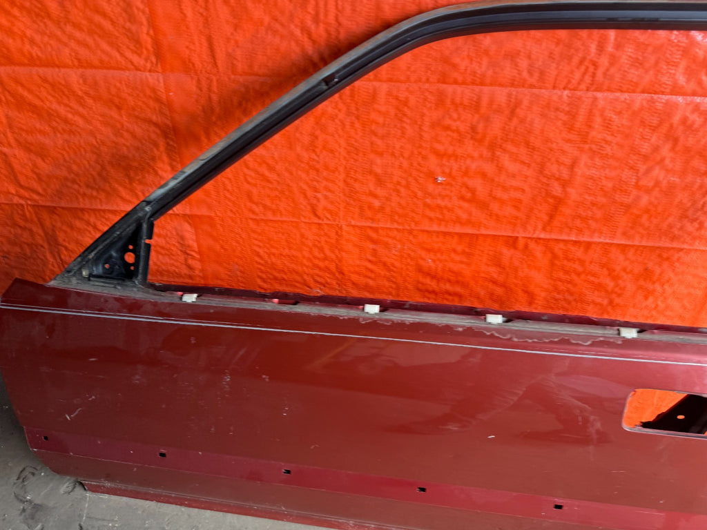 90 91 HONDA CIVIC HATCHBACK   DRIVER LEFT DOOR SHELL SKELETON FRAME   OEM 3174