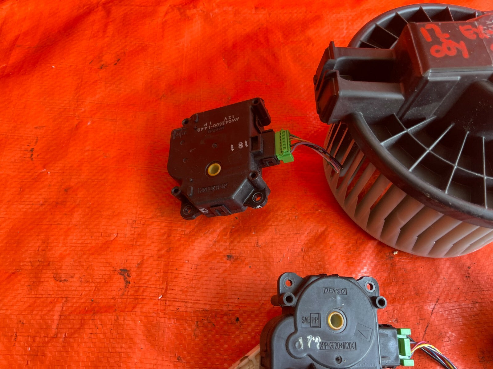 11 17 HONDA ODYSSEY   BLOWER MOTOR FAN W/ RESISTOR REFRESH KIT   OEM OE FACTORY5