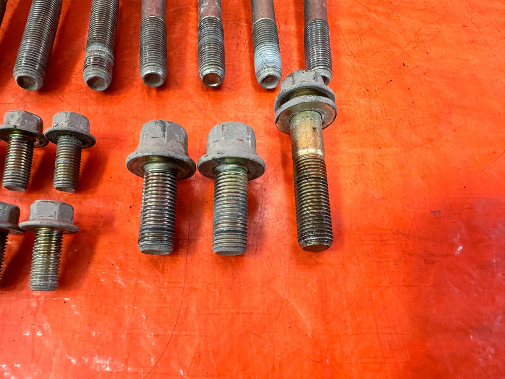 97 01 HONDA CR V CRV FRONT SUBFRAME CROSSMEMBER BOLTS HARDWARE   OEM #3015
