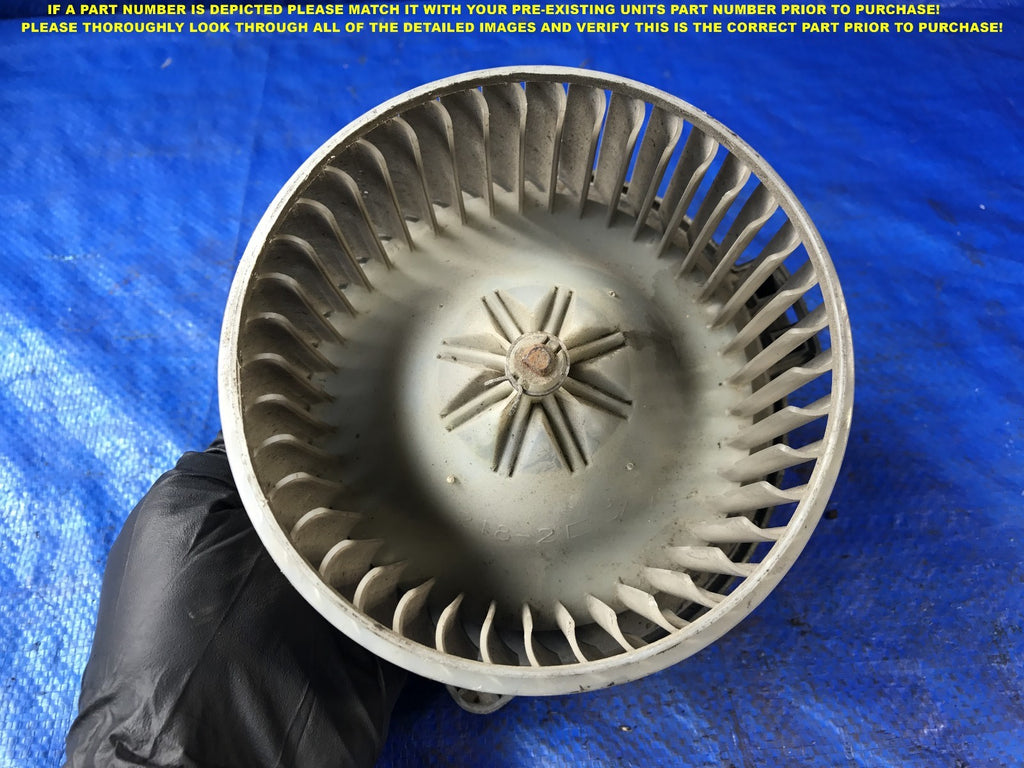 OEM 1998 1999 2000 2001 2002 HONDA ACCORD AC BLOWER MOTOR FAN              2