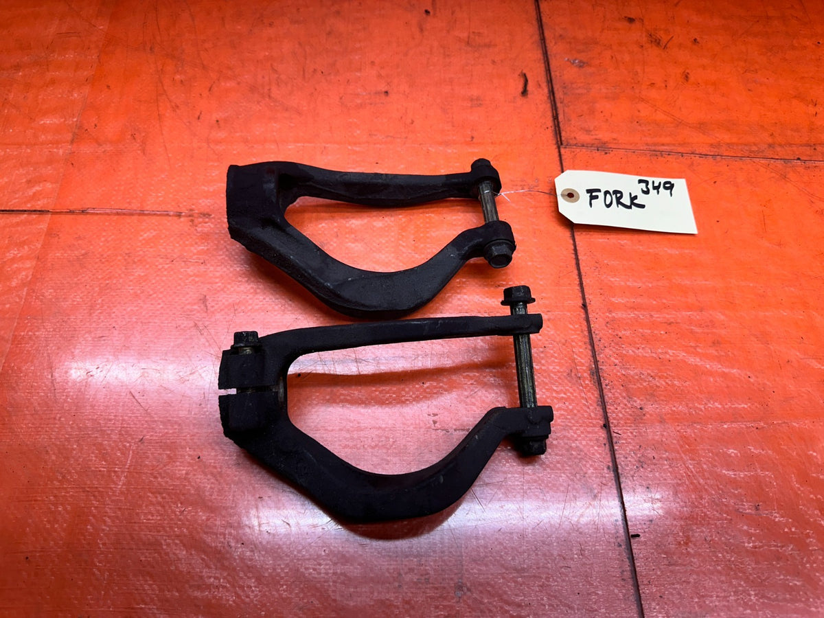 94-01 ACURA INTEGRA 92-00 CIVIC FRONT SUSPENSION SHOCK CLEVIS FORKS PAIR OEM #340