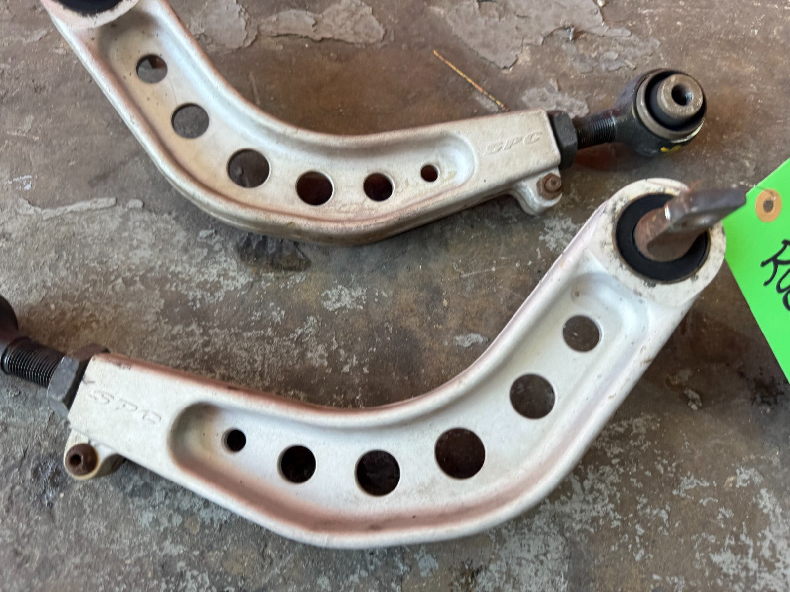 06 11 HONDA CIVIC   SPC BRAND   ADJUSTABLE REAR UPPER CONTROL ARMS CAMBER KIT5