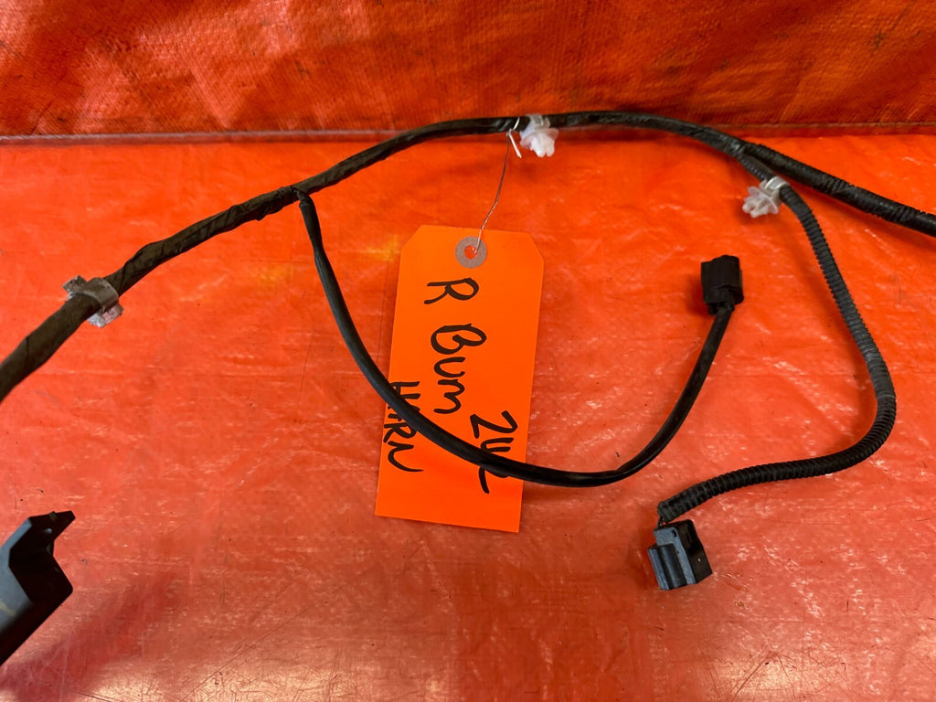 2017 17 INFINITI Q50 RED SPORT 400 REAR BUMPER WIRE HARNESS WIRING LOOM OEM #2428