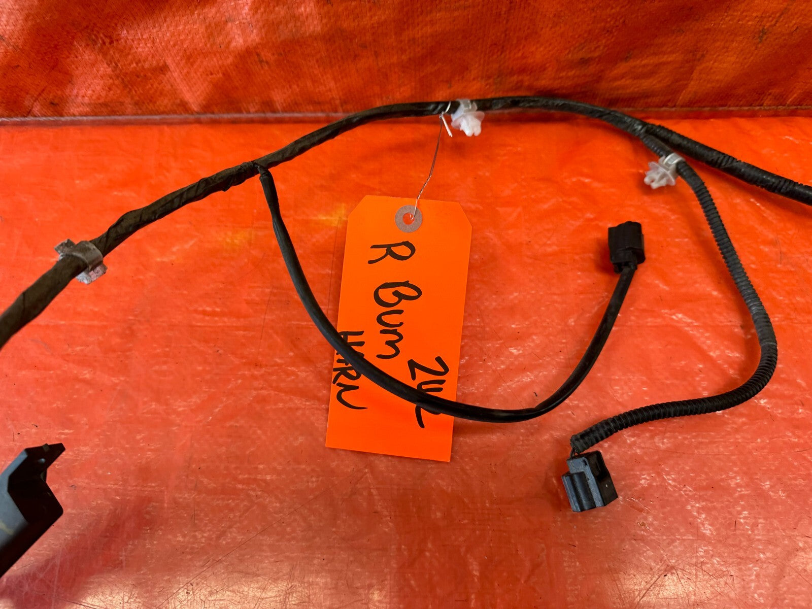 2017 17 INFINITI Q50 RED SPORT 400 REAR BUMPER WIRE HARNESS WIRING LOOM OEM #2428
