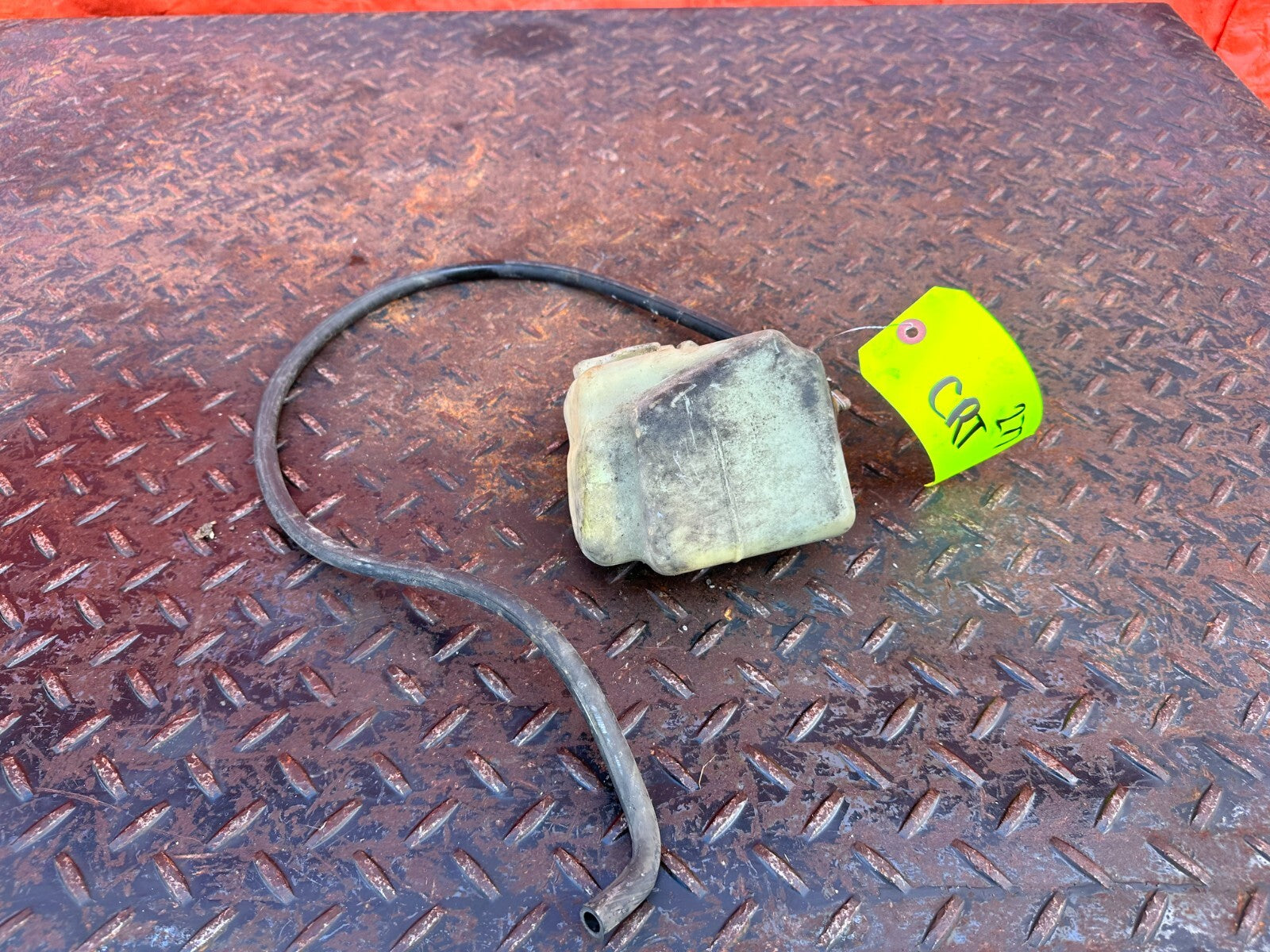 88 91 HONDA CRX   COOLANT OVERFLOW RESERVOIR RESERVE TANK BOTTLE   OEM #2774