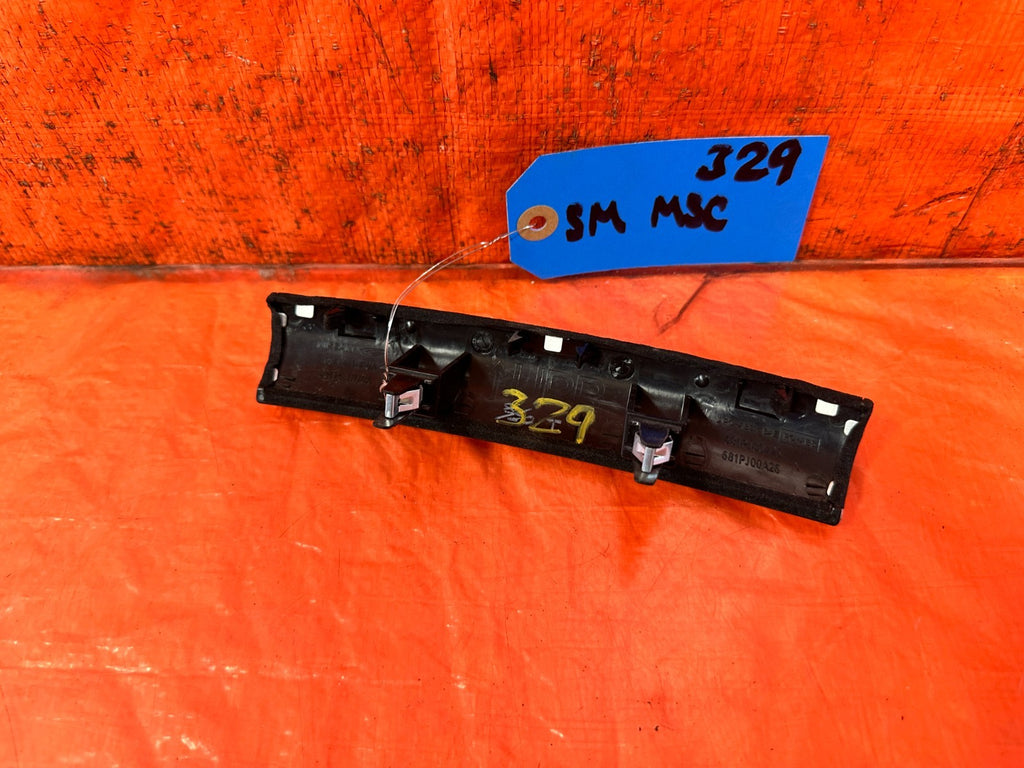 08 15 INFINITI G37 Q60 CENTER DASH RADIO A/C CLIMATE CONTROL BEZEL TRIM OEM #3294