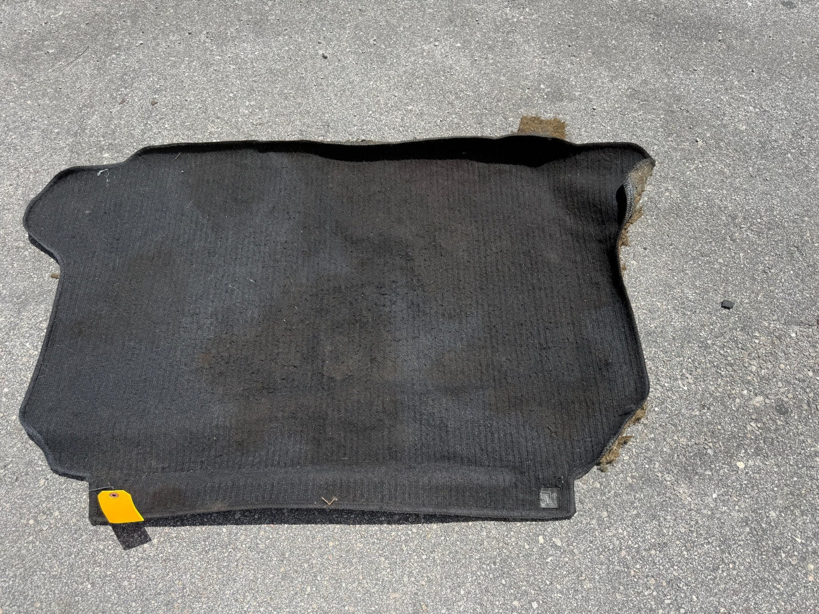 02 05 HONDA CIVIC SI EP3 HATCHBACK   REAR TRUNK REAR HATCH CARGO AREA CARPET OEM4
