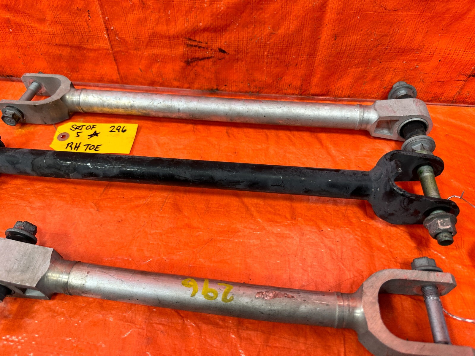 14 20 INFINITI Q50 Q60 LEFT REAR SPINDLE KNUCKLE W/ ALL CONTROL ARMS OEM #29611