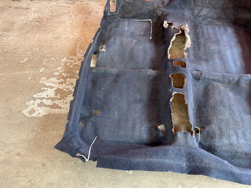1989 89 HONDA CRX DX   INTERIOR FLOOR CARPET RUG MAT   BLUE IN COLOR   OEM #2438